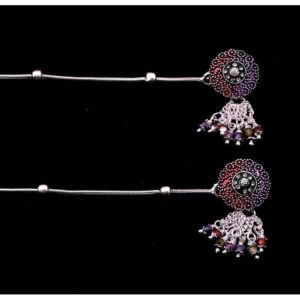 Antique Design Silver Fancy Payal