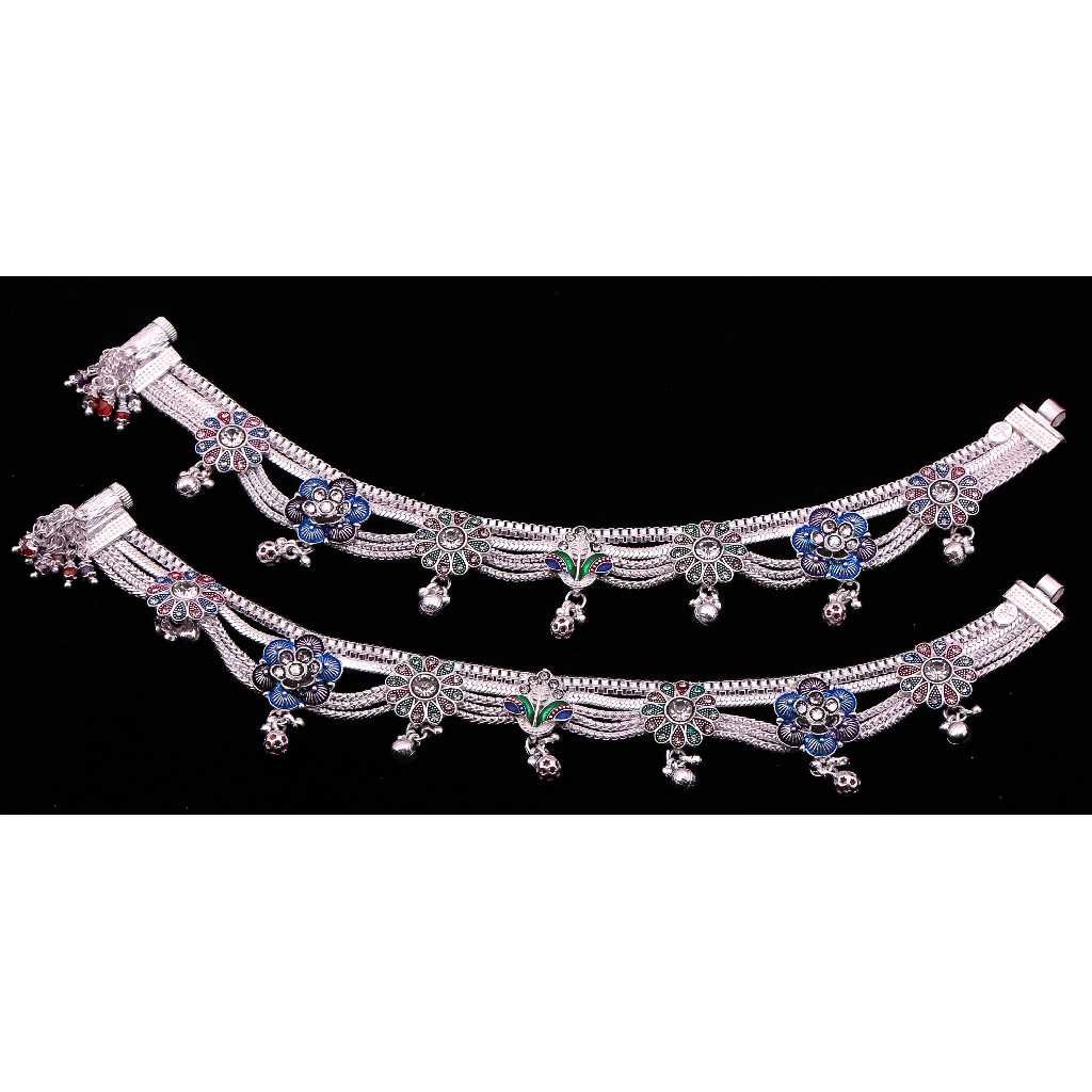 Antique 925 Silver Payal