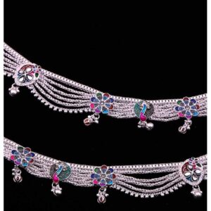 Attractive Design Silver Payal