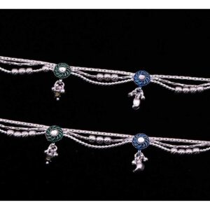 Modern 925 Silver Fancy Payal