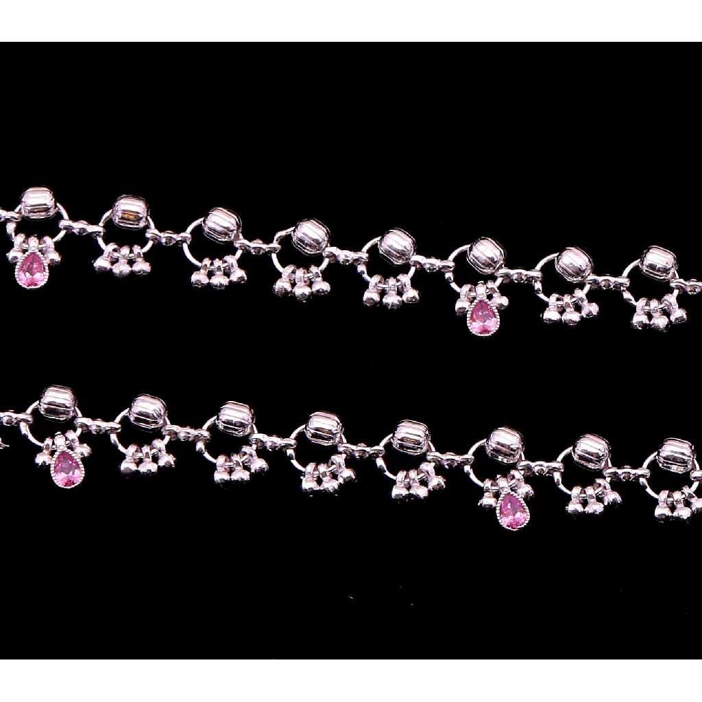 Unique Style Silver Anklet - Image 2