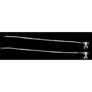 Silver Beads Payal For Ladies