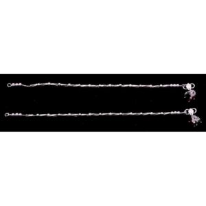 Fancy Exclusive Silver Payal