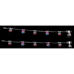 Delicate Light Weight Silver Payal