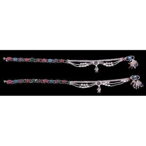 Ethnic Silver Designer Payal
