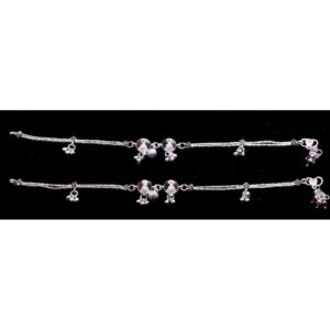 Precious Silver Anklets