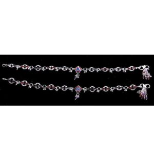 Elegant Silver Ladies Anklet