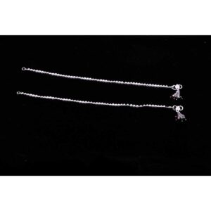 Plan Simple Silver Ladies Anklet