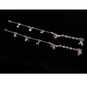 Antique  Silver Anklet For Women
