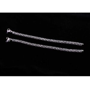 Plan Silver Anklets For Women