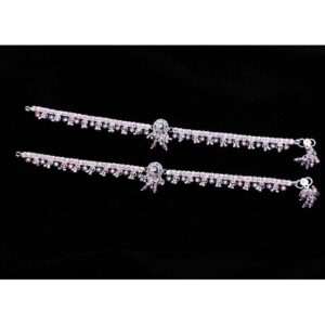 Silver Fancy Designer  Payal