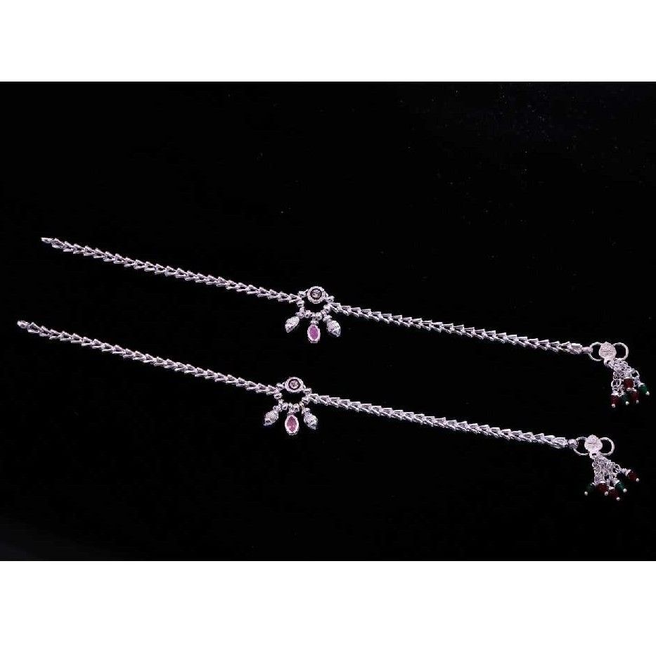 Delicate Designer Silver Payal