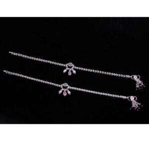Fancy Silver Payal