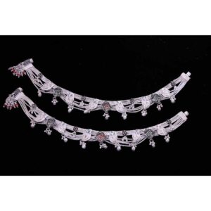 Silver Fancy Designer Payal