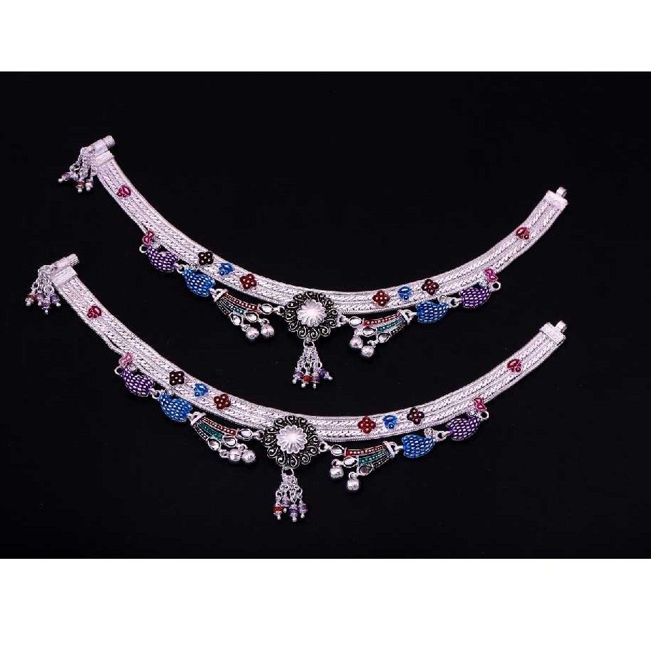 Silver Fancy Designer Payal