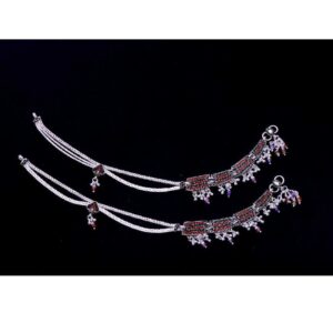 Antique Silver Designer payal