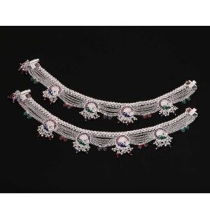 Attractive Silver Ladies Anklet For Women
