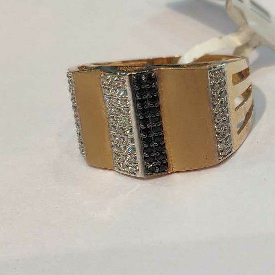 18kt Rose Gold Gents Ring
