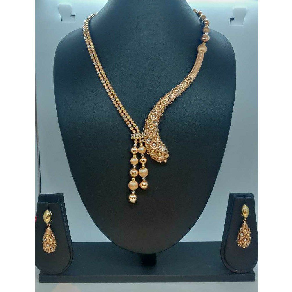 916 Gold Designer Necklace Set