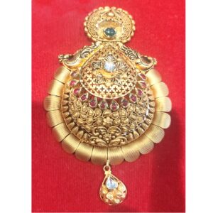 916 Gold Antique Pendant PJ-P002
