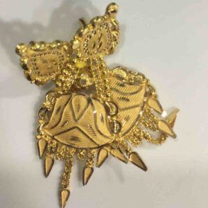 Gold Earrings 20kt (84/85 Melting