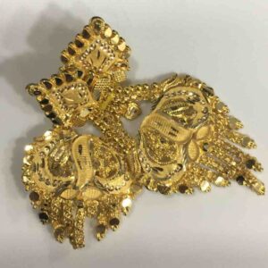 Gold Earrings 20kt (84/85 Melting