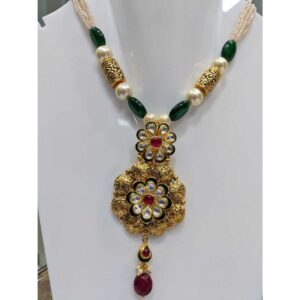 Gold Kundan Antique Jewellery