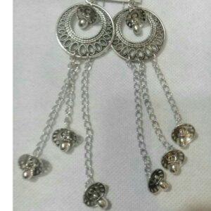 925 Silver Antique Ladies Earrings