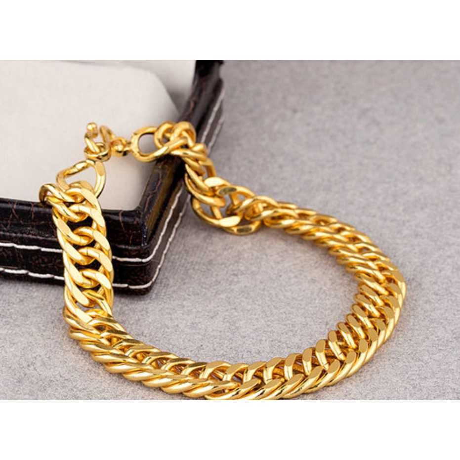22KT Gold Fancy Gents Bracelet