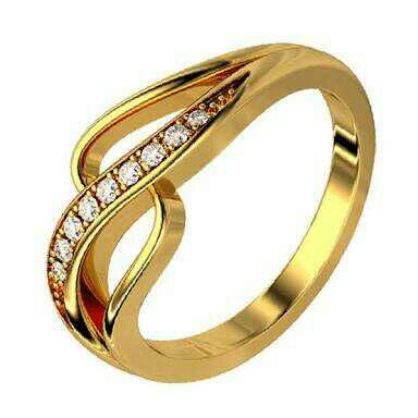 Gold Diamonds Ring