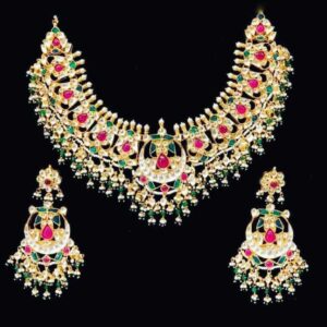 Trendy Kundan Bridal Set