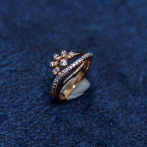 18KT Rosegold Ring For WOMEN