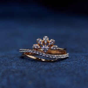 18KT Rosegold Ring For WOMEN