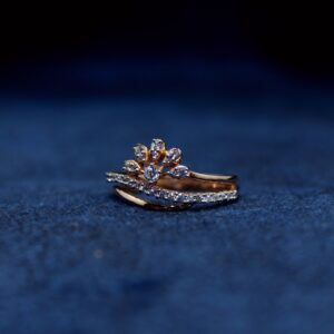 18KT Rosegold Ring For WOMEN