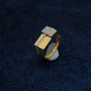 22KT Hallmarked Attractive Ring For Men