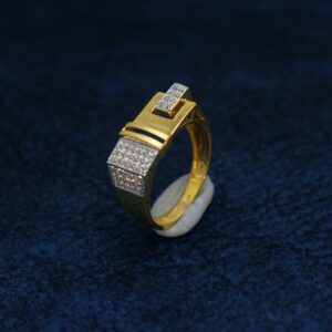 22KT Hallmarked Designer Ring For Men