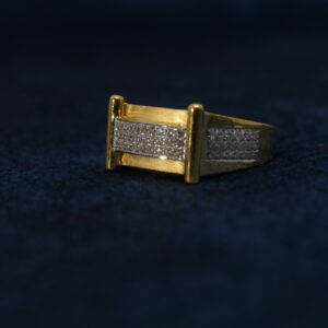 22KT Hallmarked Trendy Ring For Men