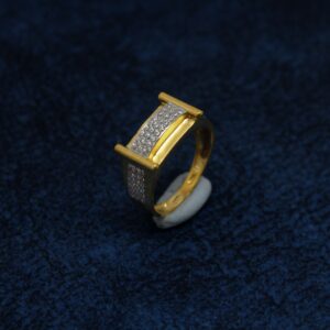 22KT Hallmarked Trendy Ring For Men