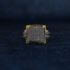 22KT Hallmarked Classic Ring For Men