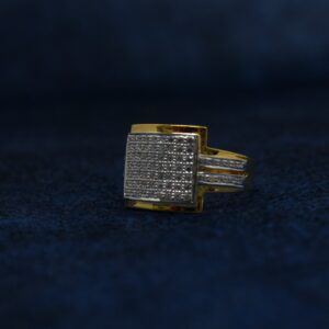 22KT Hallmarked Classic Ring For Men