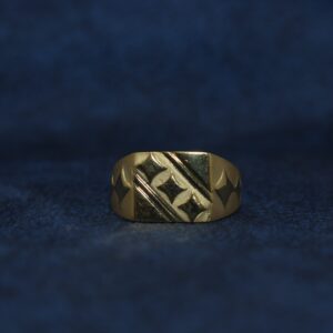 22KT Hallmarked Stunning Ring For Men