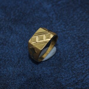 22KT Hallmarked Stunning Ring For Men