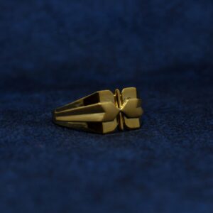 22KT Hallmarked Classic Ring For Men