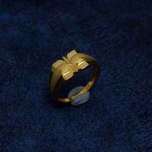 22KT Hallmarked Classic Ring For Men