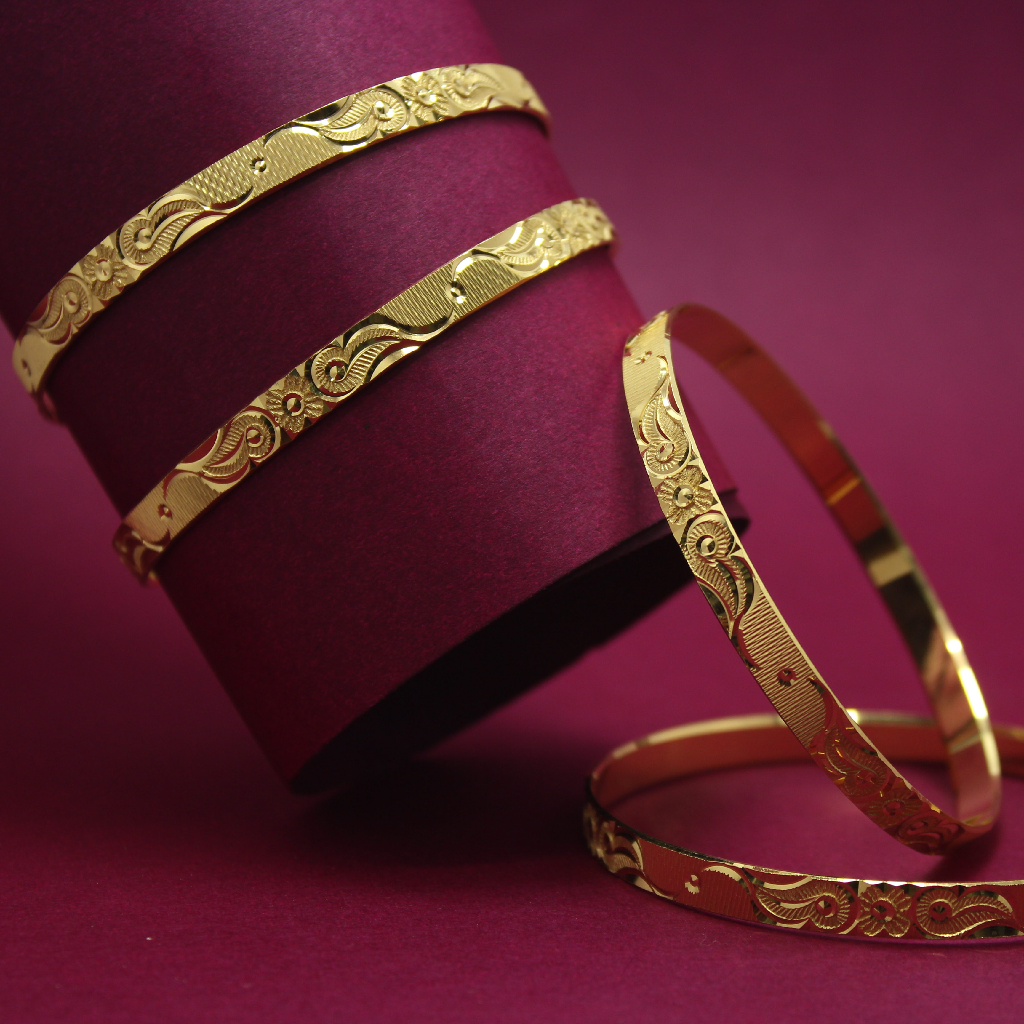 916 Hallmarked Beautiful Bangles