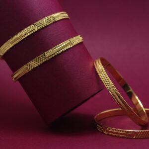 916 Hallmarked Dynamic Bangles