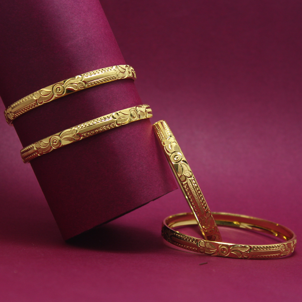 916 Hallmarked Classic Bangles