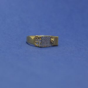 22KT Gold Hallmarked Exclusive Men's Ring