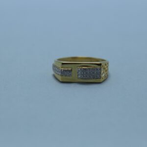 22KT Gold Hallmarked Designer Men's Ring