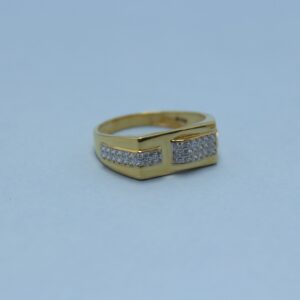 22KT Gold Hallmarked Designer Men's Ring